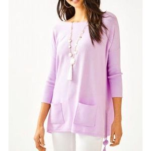 NWT Lilly Pulitzer Elba Sweater in Lilac Size XXS